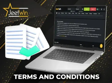 Account Management Rules in Jeetwin Terms & Conditions