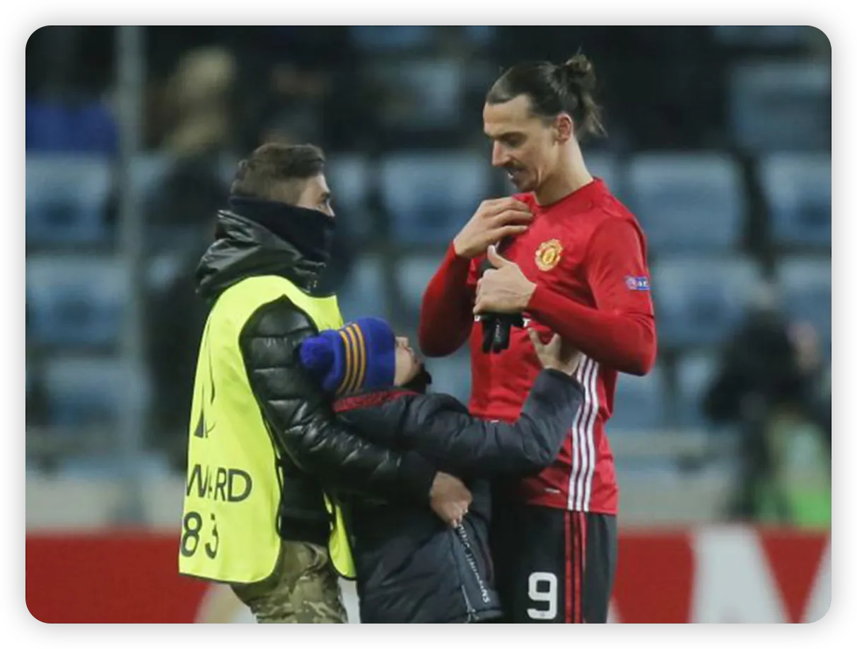 The Meaning Behind Zlatan's Gesture